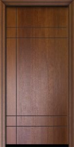 مدل درب چوبی ساده cnc شده با روکوب و چهارچوب ، اجرای انواع طرح های cnc روی درب