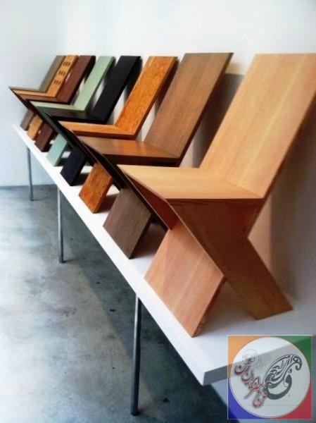 دکوراسیون چوبی ، میز چوبی و صندلی چوبی کنسول
