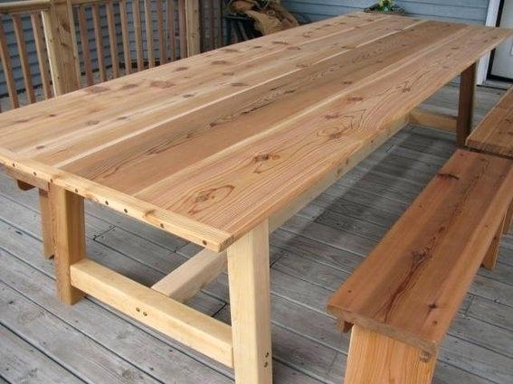 میز ناهار خوری چوب کاج