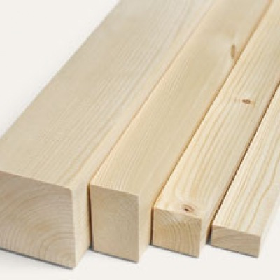 قطعات چوبی در ابعاد مختلف از چوب کاج روسی