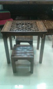 ایده میز چوبی ساده و محکم ، مدل میز کار چوبی ،