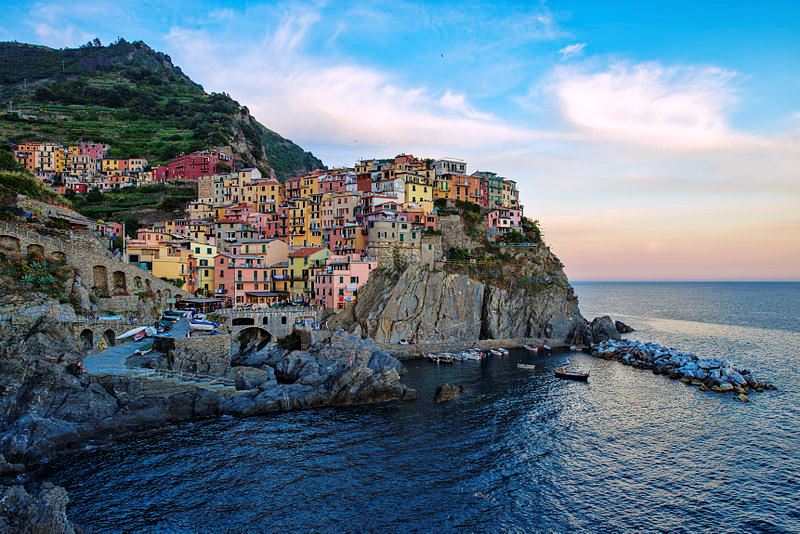 شهر ساحلی و زیبای ایتالیایی با نام منطقه 5 