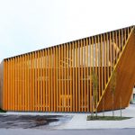 مدل دکوراسیون کتابخانه کتابخانه مدرن و زیبا چوبی