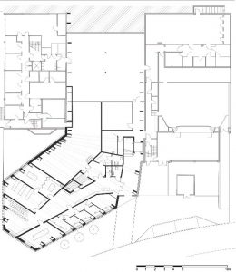 نقشه و پلان , مدل دکوراسیون کتابخانه کتابخانه مدرن و زیبا چوبی