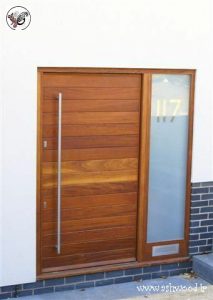 درب چوبی مدرن 