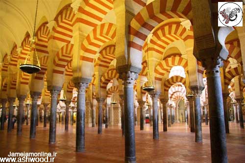 عکس مسجد قرطبه از زیباترین مساجد اندلس