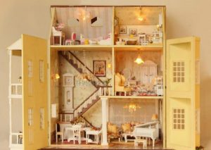 خانه های چوبی عروسکی