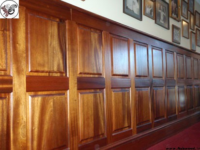 دیوارکوب چوبی کلاسیک , ازاره چوبی 