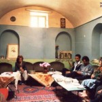 اتاق نشیمن در زمان عید سنتی ایرانیان 