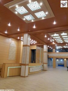 سقف کاذب مسجد جامع غدیر خم سالن اجتماعات