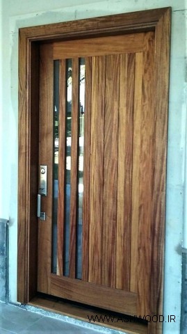 درب چوبی روستیک 