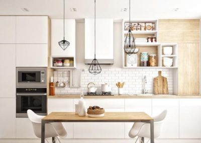 طراحی آشپزخانه به سبک اسکاندیناوی