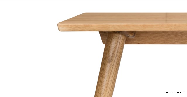 میز ناهار خوری , میز چوب بلوط 