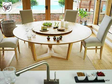 میز ناهارخوری چوبی 