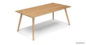 صفحه تمام چوب بلوط , میز ناهار خوری , میز چوب بلوط