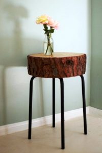 میز و صندلی سبک روستیک چوب ، دکوراسیون چوبی