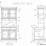 ابعاد استاندارد میز کامپیوتر و میز تحریر