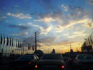 تهران ترافیک اتوبان همت