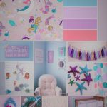 الهام بخش برای ایجاد یک اتاق خواب منحصر به فرد برای دختران کمی با این دکوراسیون و مبلمان الهام گرفته از پری دریایی.