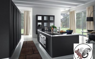 Wonderful wallpaper of modern kitchen