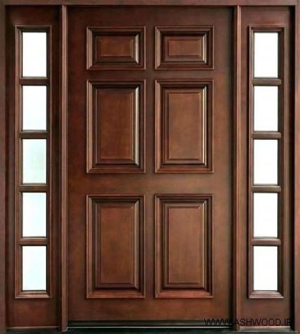 درب چوبی , شناخت ویژگی های  انواع درب چوبی , روکش و لمینت