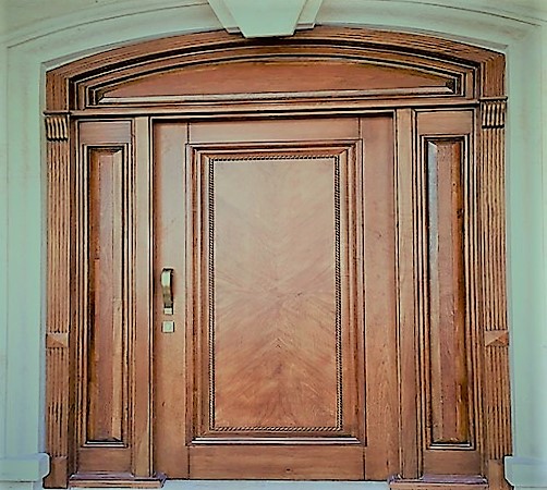 درب چوبی لابی