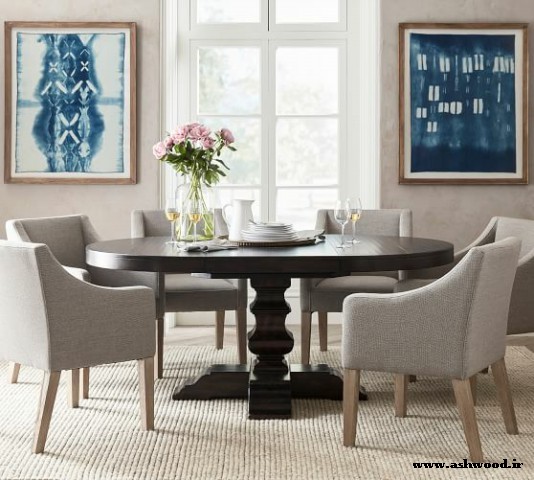 میز و صندلی ناهارخوری , میز و صندلی آشپزخانه , دکوراسیون سبک روستیک