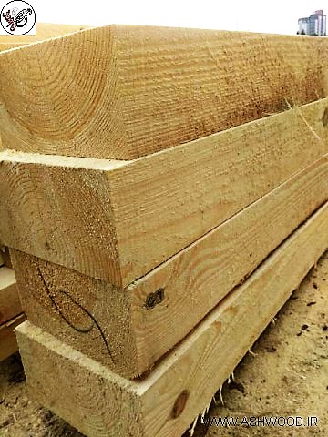 انواع چوب چهار تراش کاج روسی , ابعاد چوب چهار تراش , قیمت هر متر طول چوب کاج روسی