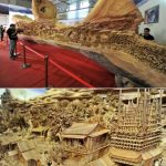بزرگ ترین سازه ی چوبی یک تکه ی جهان