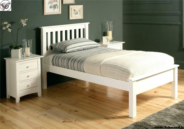 تخت خواب چوبی٬ ساخت تخت خواب٬ دکوراسیون چوبی اتاق خواب