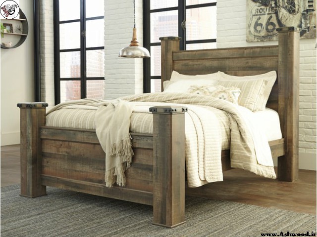 ایده و مدل تخت خواب چوبی٬ ساخت تخت خواب٬ دکوراسیون چوبی اتاق خواب