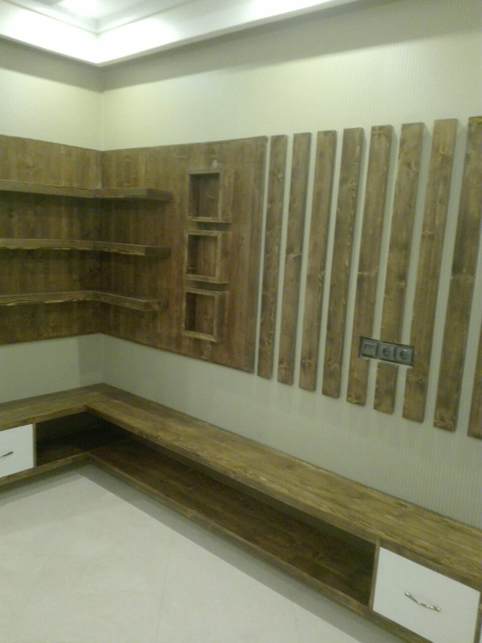 نمونه کارهای دکوراسیون چوبی 