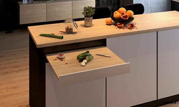 رویای یک سرآشپز : 5 طراحی کانتر جزیره چوبی آشپزخانه برای خانه شما