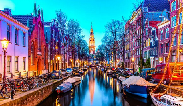 آمستردام روز و شب روشن, عکس خاص و زیبا