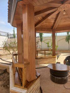 طراحی و ساخت آلاچیق چوبی