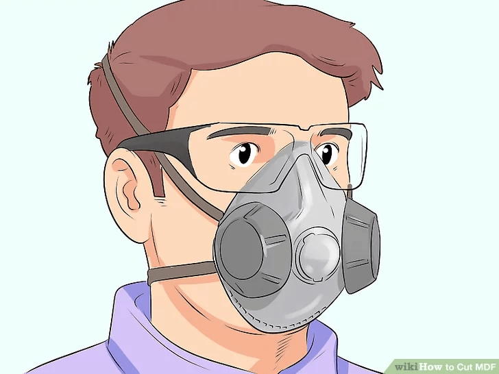 استفاده از ماسک برای جلوگیری از عبور گرد و غبار