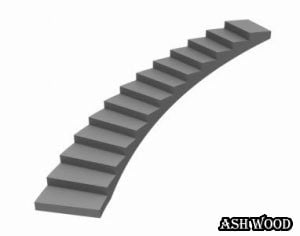 پله های منحنی