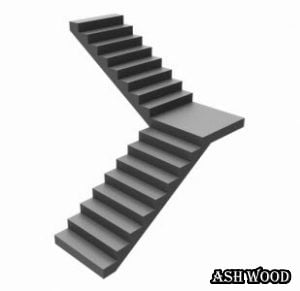 پله های L شکل