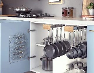 7 بهترین لوازم جانبی آشپزخانه برای یک فضای ریزه کوچک فوق العاده سازمان یافته