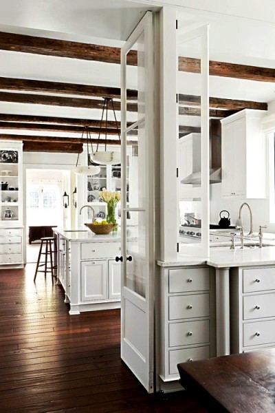 دکوراسیون داخلی ، آشپزخانه ، رنگ سفید ، ایدهایی برای آشپزخانه چوبی ، کلاسیک