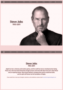 استیو جابز، مدیر عامل وقت شرکت اپل