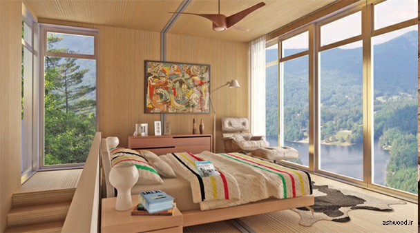 مدل تخت خواب چوبی , دکوراسیون اتاق خواب