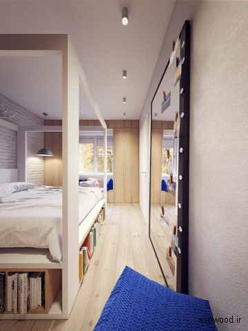 مدل تخت خواب چوبی , دکوراسیون اتاق خواب 