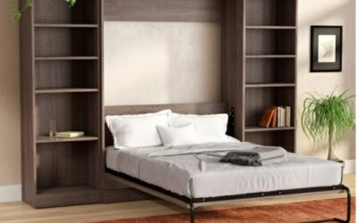 5  طرح قفسه کتابخانه ای چوبی و MDF برای تخت خواب های شما