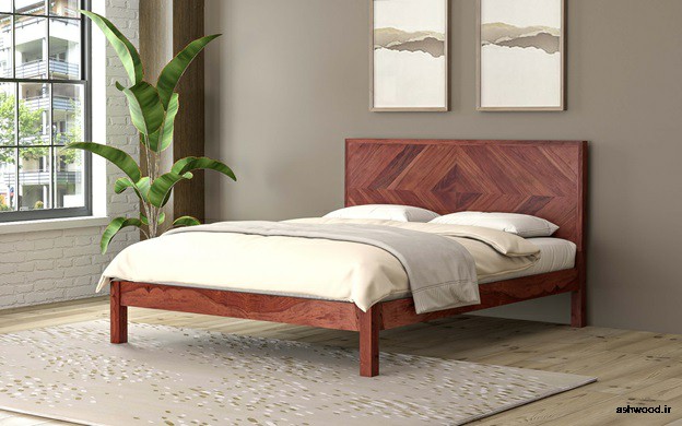 ایده و مدل تخت خواب چوبی سفارشی 