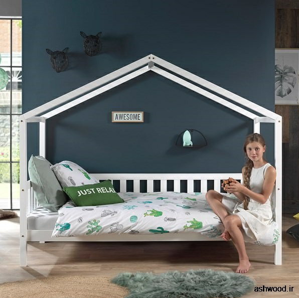 راهنمای نهایی تخت خواب هایی  به سبک خانه برای کودکان