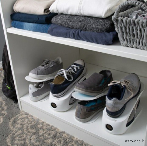 مقاله : 20 ایده هوشمندانه برای نگهداری کفش در خانه برای داشتن محیطی تمیز و مرتب