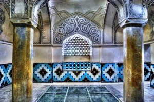 حمام فین کاشان از آثار دوره قاجاریه