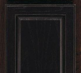 درب کابینت چوب بلوط رنگ مشکی , قیمت درب کابینت