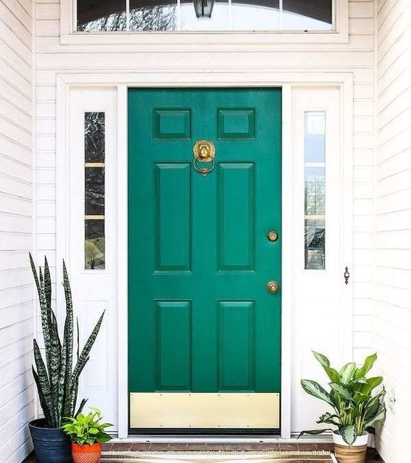 به خانه خوش آمدید : 11 روش تازه برای داشتن درب های ورودی زیبا
